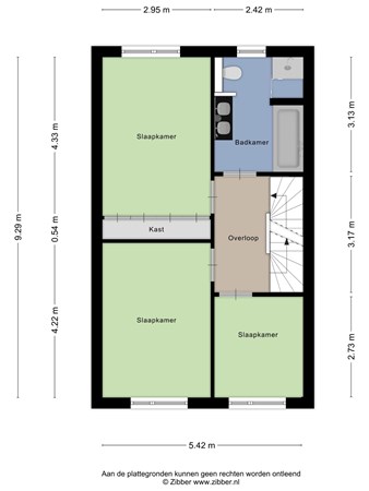 Floorplan - Pastoor Jilesenstraat 10, 5089 PM Haghorst