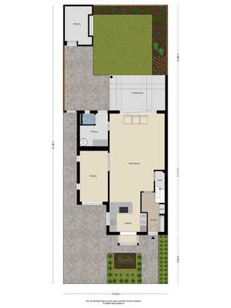 Floorplan - Pastoor Jilesenstraat 10, 5089 PM Haghorst