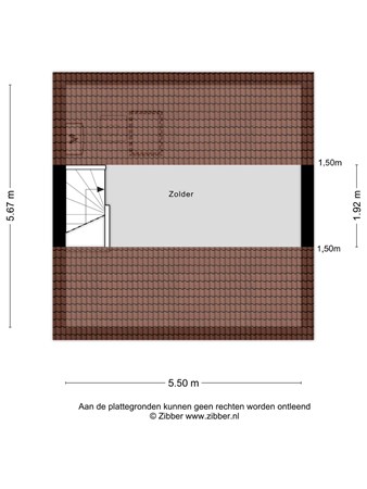 Floorplan - Pasteurstraat 6, 5017 KL Tilburg