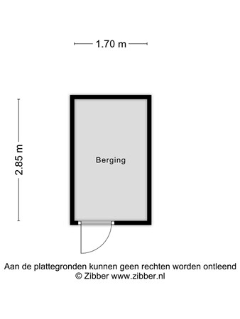 Floorplan - Bosscheweg 250-19, 5013 AE Tilburg