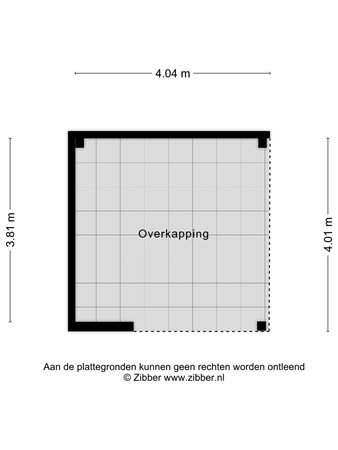 Floorplan - Dubbeldamstraat 19, 5043 GL Tilburg