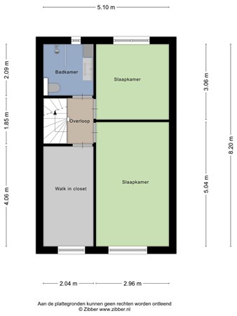 Floorplan - Lichtenvoordestraat 20, 5045 XV Tilburg