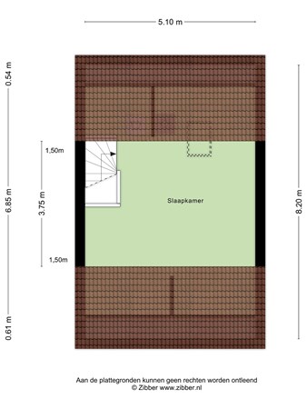 Floorplan - Lichtenvoordestraat 20, 5045 XV Tilburg