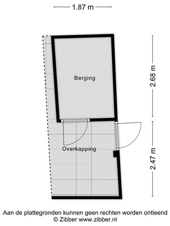 Floorplan - Lichtenvoordestraat 20, 5045 XV Tilburg