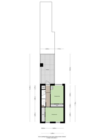 Floorplan - Valkenierstraat 9, 5021 DD Tilburg