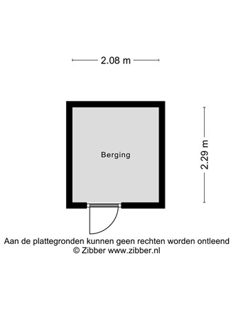 Floorplan - Heuvelstraat 248, 5038 AL Tilburg