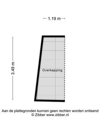 Floorplan - Hoevenseweg 92b, 5017 AG Tilburg