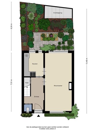 Floorplan - Hoevenseweg 92b, 5017 AG Tilburg