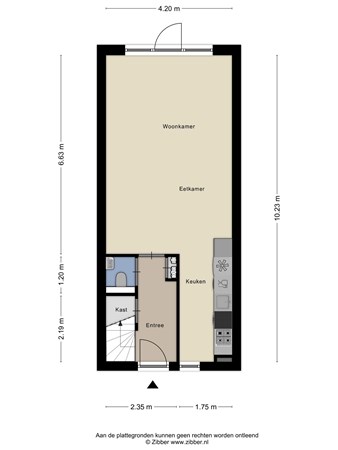 Floorplan - Ringbaan Noord 120, 5046 AC Tilburg