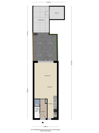 Floorplan - Ringbaan Noord 120, 5046 AC Tilburg