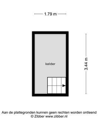 Floorplan - Van Hogendorpstraat 5, 5046 LA Tilburg