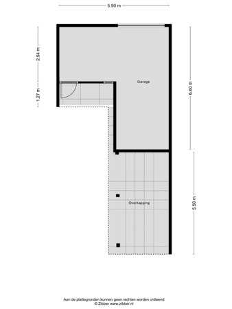 Floorplan - Van Hogendorpstraat 5, 5046 LA Tilburg