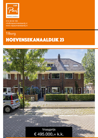 Brochure preview - Hoevensekanaaldijk 23