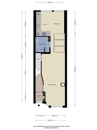 Floorplan - Hoevensekanaaldijk 23, 5018 EA Tilburg