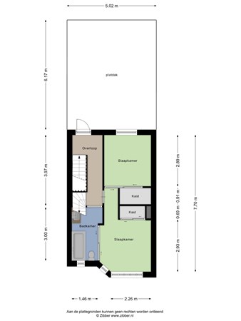 Floorplan - Hoevensekanaaldijk 23, 5018 EA Tilburg