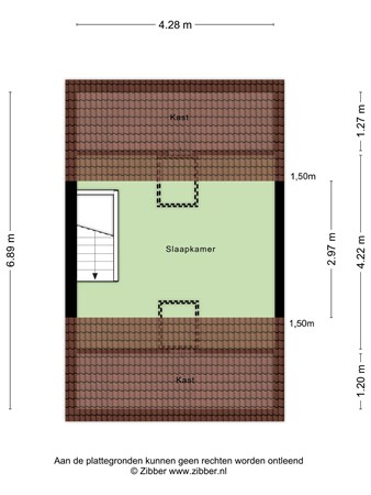 Floorplan - Bisschop Masiusstraat 11, 5014 PA Tilburg