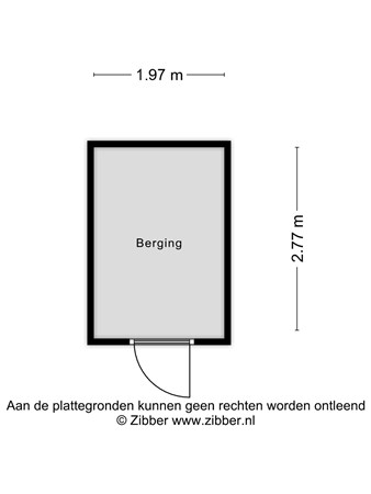 Floorplan - Henk Timmerhof 2, 5026 CD Tilburg