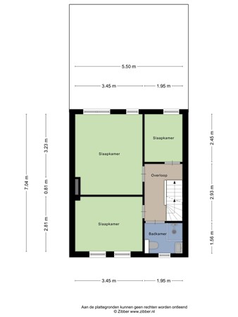 Floorplan - Kruisvaardersstraat 69, 5021 BB Tilburg