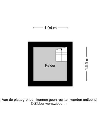 Floorplan - Kruisvaardersstraat 69, 5021 BB Tilburg