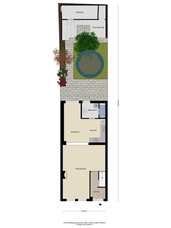 Floorplan - Kruisvaardersstraat 69, 5021 BB Tilburg