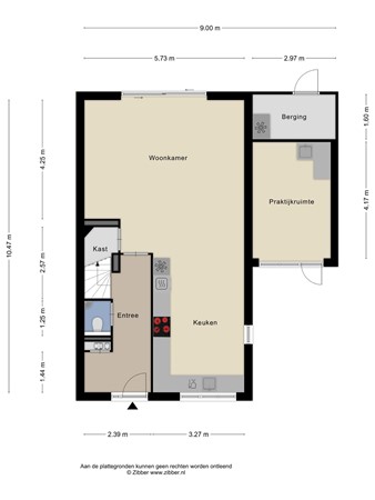 Floorplan - Rijperkerkpark 79, 5035 MH Tilburg