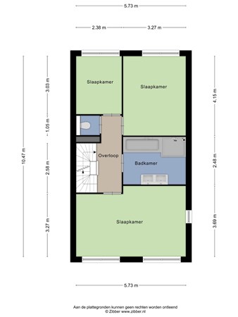 Floorplan - Rijperkerkpark 79, 5035 MH Tilburg