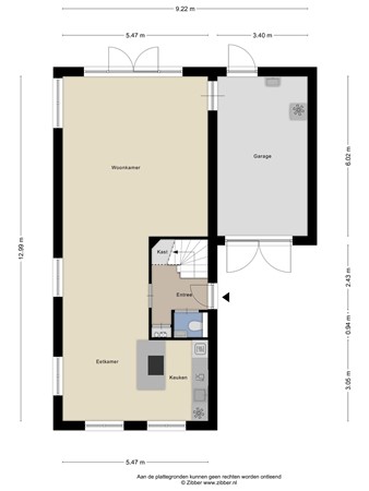 Floorplan - Korenmolenstraat 2, 5175 RT Loon op Zand