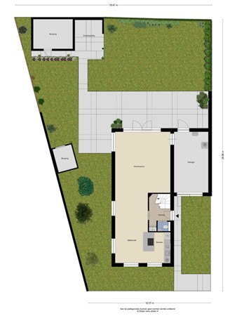 Floorplan - Korenmolenstraat 2, 5175 RT Loon op Zand