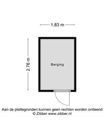 Floorplan - Groeseindstraat 42a, 5014 LW Tilburg