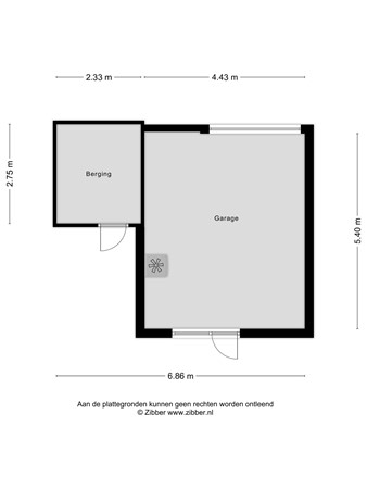 Floorplan - Tjalkstraat 4, 5017 LD Tilburg