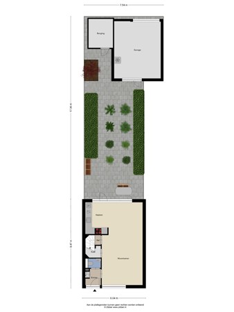 Floorplan - Tjalkstraat 4, 5017 LD Tilburg