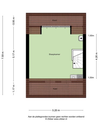 Floorplan - Weteringlaan 151, 5032 XZ Tilburg