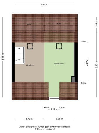 Floorplan - Nazarethstraat 7, 5021 VV Tilburg