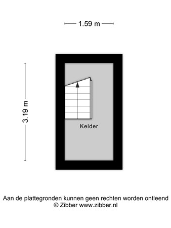 Floorplan - Nazarethstraat 7, 5021 VV Tilburg