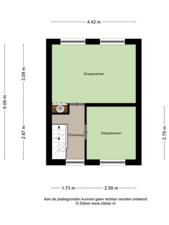 Floorplan - Van Alkemadestraat 39, 5014 MK Tilburg