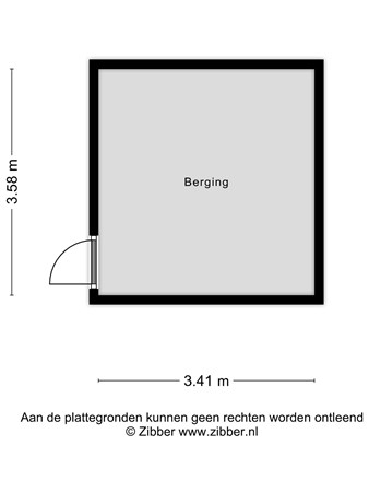 Floorplan - Westpoint 215, 5038 KG Tilburg