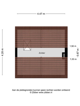 Floorplan - Valkenierstraat 60, 5021 DH Tilburg