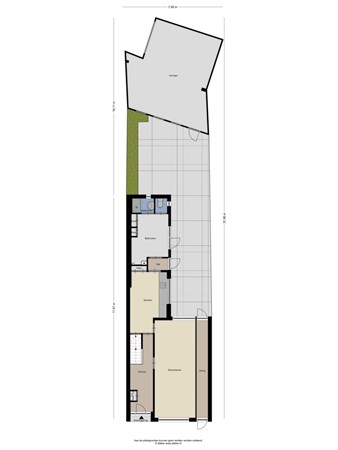 Floorplan - Weverstraat 62, 5046 TK Tilburg