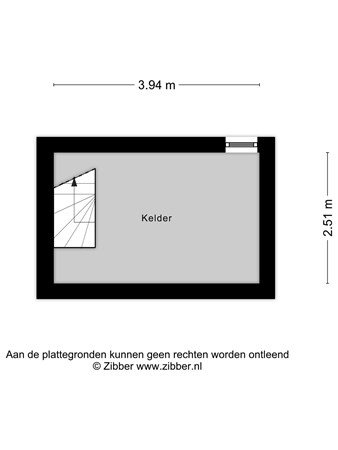 Floorplan - Weverstraat 62, 5046 TK Tilburg