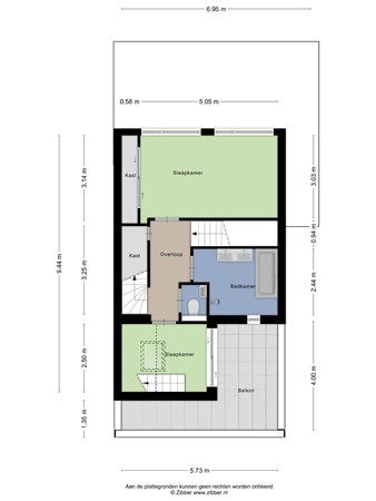 Floorplan - Kooksteen 1, 5053 EM Goirle