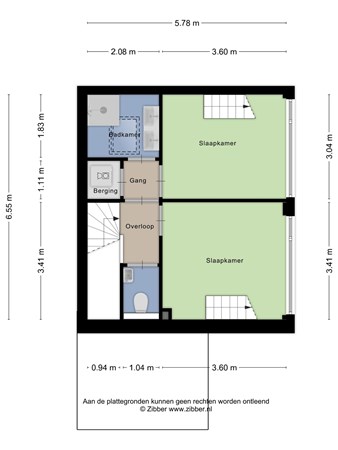 Floorplan - Kooksteen 1, 5053 EM Goirle