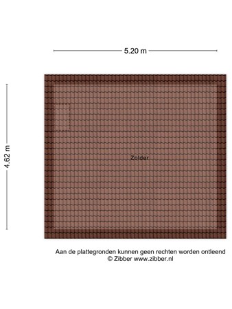 Floorplan - Kuiperstraat 26, 5041 GP Tilburg