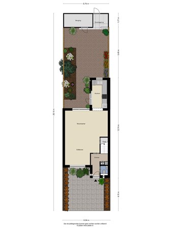 Floorplan - Breskensstraat 31, 5043 WP Tilburg