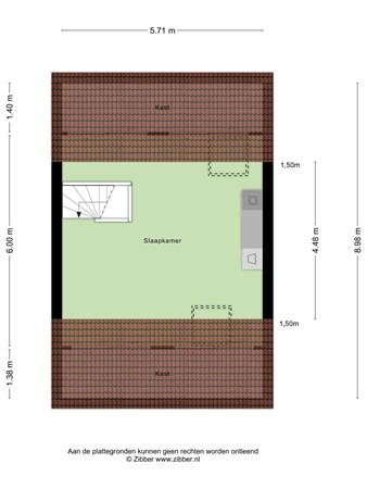 Floorplan - Grubbenvorststraat 100, 5043 MV Tilburg