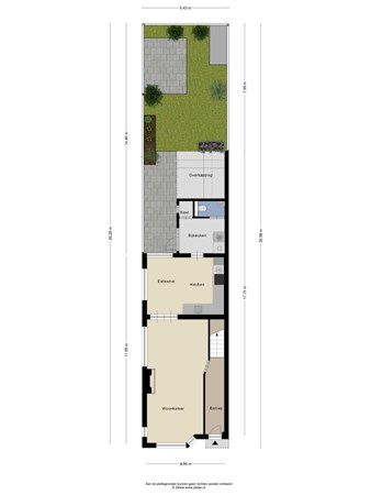 Floorplan - Stuivesantplein 43, 5021 GX Tilburg