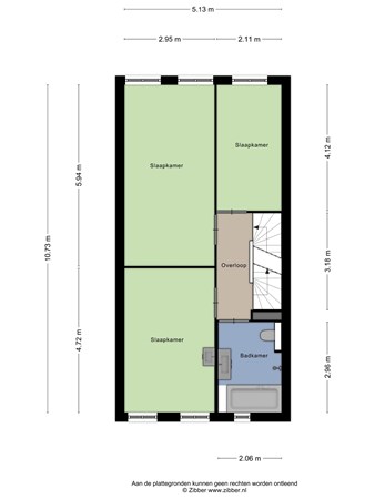 Floorplan - Galjoenstraat 20, 5017 CN Tilburg