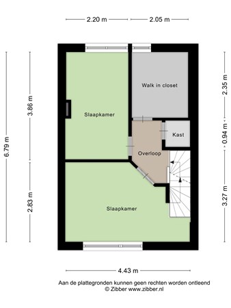 Floorplan - Nachtegaalstraat 4, 5022 AK Tilburg