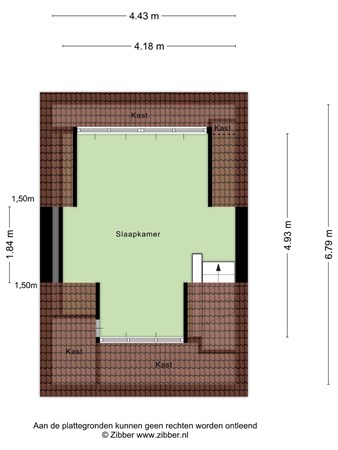 Floorplan - Nachtegaalstraat 4, 5022 AK Tilburg