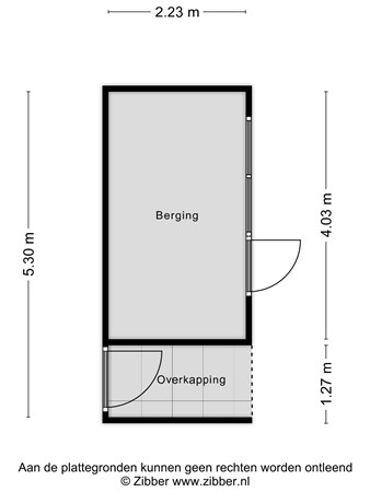 Floorplan - Van Oosterzeestraat 51, 5012 KN Tilburg