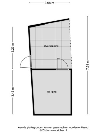 Floorplan - Dintel 50, 5032 CR Tilburg